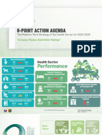 DOH 8-Point Action Agenda - The Medium-Term Strategy of The Health Sector For 2023-2028