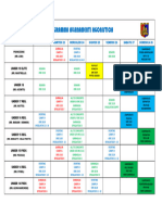 Programma Allenamenti Dal 22 Al 28 Aprile - 062950