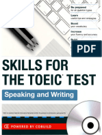 Skills For The TOEIC Test Speaking and Writing