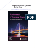 Free download Fundamentals Of Structural Dynamics Zhihui Zhou full chapter pdf epub