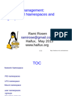 LXC Namespace