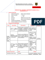 Sesión N°02. Jugamos y Creamos Palabras Con La Consonante M.