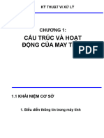 Chương 1. Cấu trúc và hoạt động của máy tính