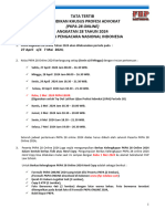 Tata Tertib PKPA Angkatan 28 Online 2024 - DPN Indonesia - FHP Law School