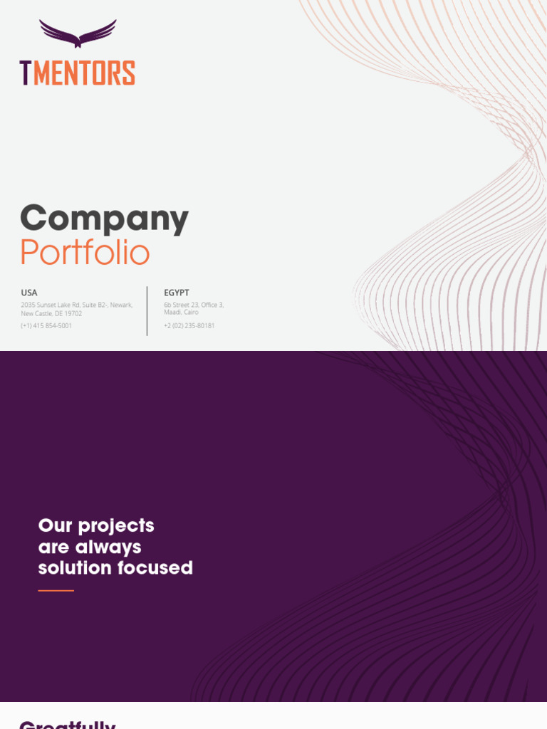 Global Tech Solutions Portfolio | PDF | Mentorship | World Wide Web