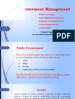 Procurement Management