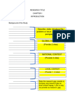 Research Sample Outline