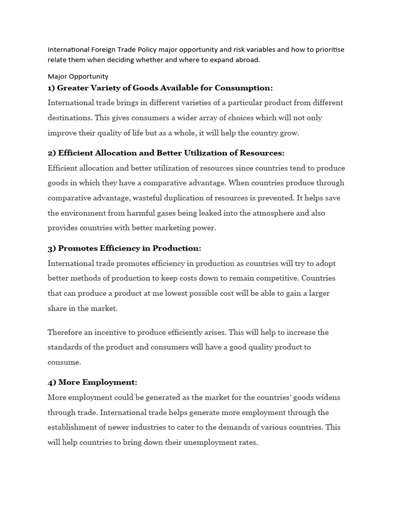 ITFP Assignmennt Group 3 | PDF | Balance Of Payments | Risk