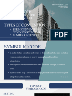 Lesson 9 Symbolic, Written Code, and Conventions