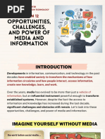 Lesson 12 Opportunites - Challenges - Power of Media and Information