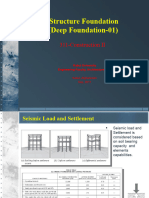 13-Structural Foundation, Deep Foundation