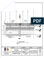 Proposed Seawall Design Along Aguadahan, Laoang 4 12: Front Elevation
