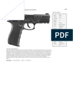 Black Tennifer 9mm 17+1 Pistol