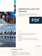 Globalization Labor and Migration