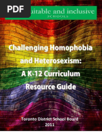 TDSB Equity Inclusive Curriculum - See Page 10 !