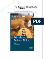 Free Download Animals and Business Ethics Natalie Thomas Full Chapter PDF