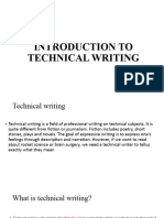 Technical Writing Suit 1