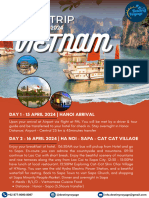 Details Tour - Open Trip Vietnam April 2024