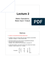 Lecture2 MatrixOperations