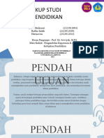 Ruang Lingkup Studi Kebijakan Pendidikan