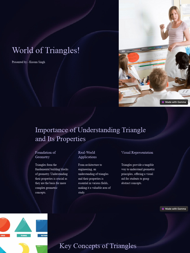 Understanding Triangles and Trigonometry | PDF | Triangle ...