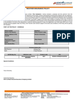 Policy Wording - Weather Insurance