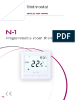 Netmostat N-1 programmable room thermostat user manual