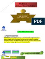 Statistik Kel - 1 Modul 1