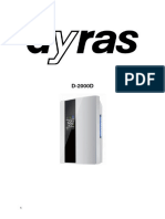 DYRAS D-2000D User Manual