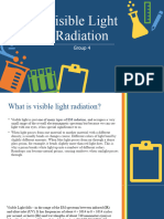 Visible Light Radiation