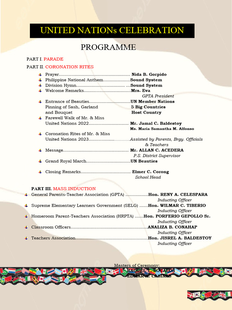 Un Program 2k22 | PDF