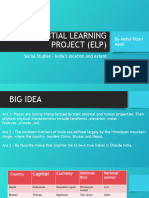 Experential Learning Project (Elp)