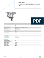 Spare Parts - Electrical Distribution - 889773AX