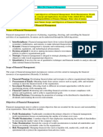 FM 4 Sem Long Notes