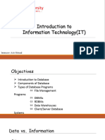 Lec-13 What Is Database