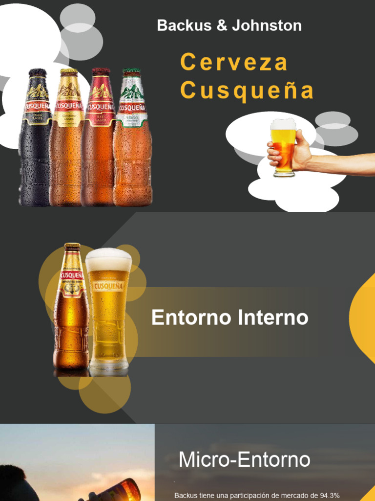 Análisis del Mercado de Cerveza Cusqueña | PDF | Cerveza | Impuestos