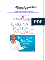 Free Download Originate Motivate Innovate Shelly Omilade Bell Full Chapter PDF