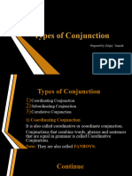 Week 10 Types of Conjunction