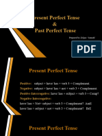 Week 11 Present Perfect Tense & Past Perfect Tense
