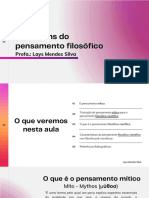 3° Ano - AULA 01 - Origens Da Filosofia