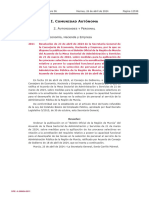 I. Comunidad Autónoma: 2. Autoridades y Personal