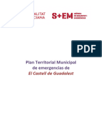 v3. Plan Territorial Municipal de Emergencias El Castell de Guadalest
