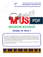 Music Gr10 Revision Book Term 1