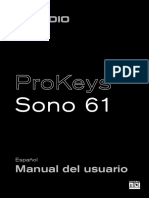 Manual M Auido Prokeys Español