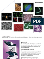 Microscopia Historia Tipos