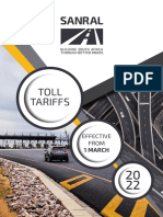 Toll Tariffs 2022 - Online