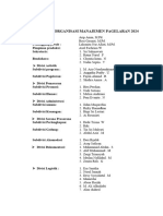 Struktur Organisasi Manajemen Pagelaran 2024-2