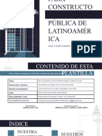 Latin America Public Works Construction Company Profile by Slidesgo