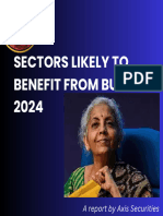 Sectors Likely To Benefit From Budget 2024