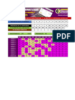 Redução Lotofácil 23 Dezenas para 15 Sendo 03 Fixas em 10 Jogos - 99% GTDO 12 Pts